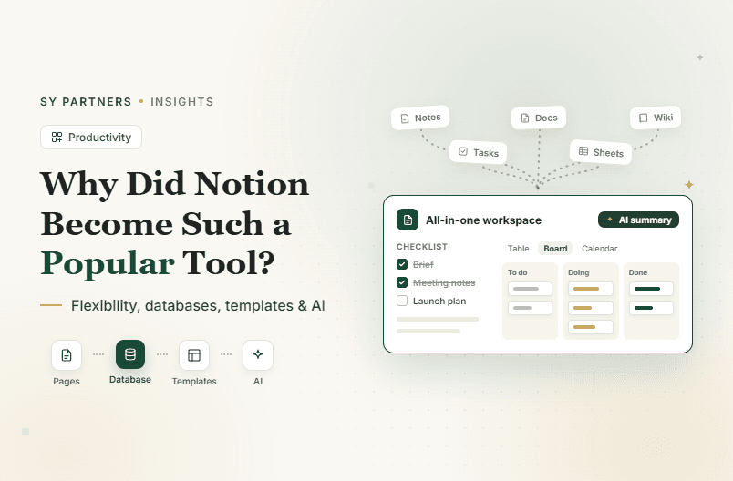 Why Did Notion Become Such a Popular Productivity Tool?