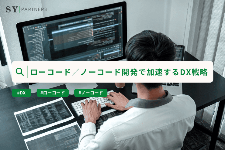 【企業向け】  ローコード／ノーコード開発で加速するDX戦略