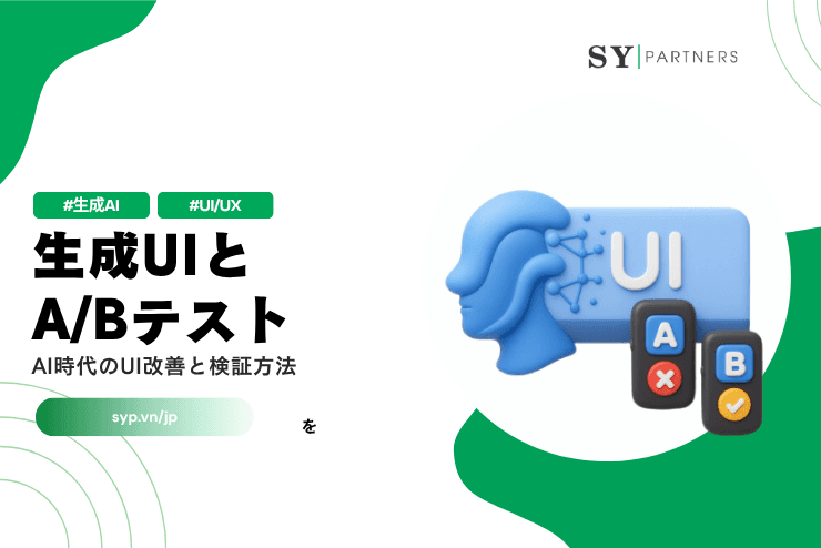 生成UIとA/Bテストとは？AI時代のUI改善と検証方法を解説