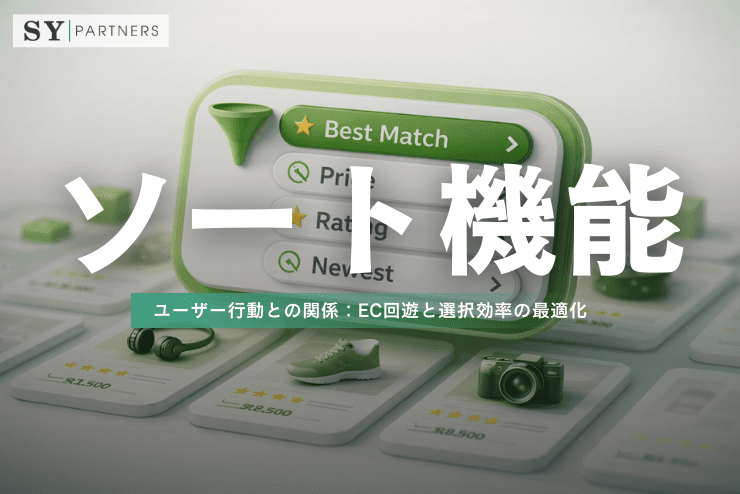 ソート機能コンポーネントとユーザー行動の関係:EC回遊と選択効率の最適化