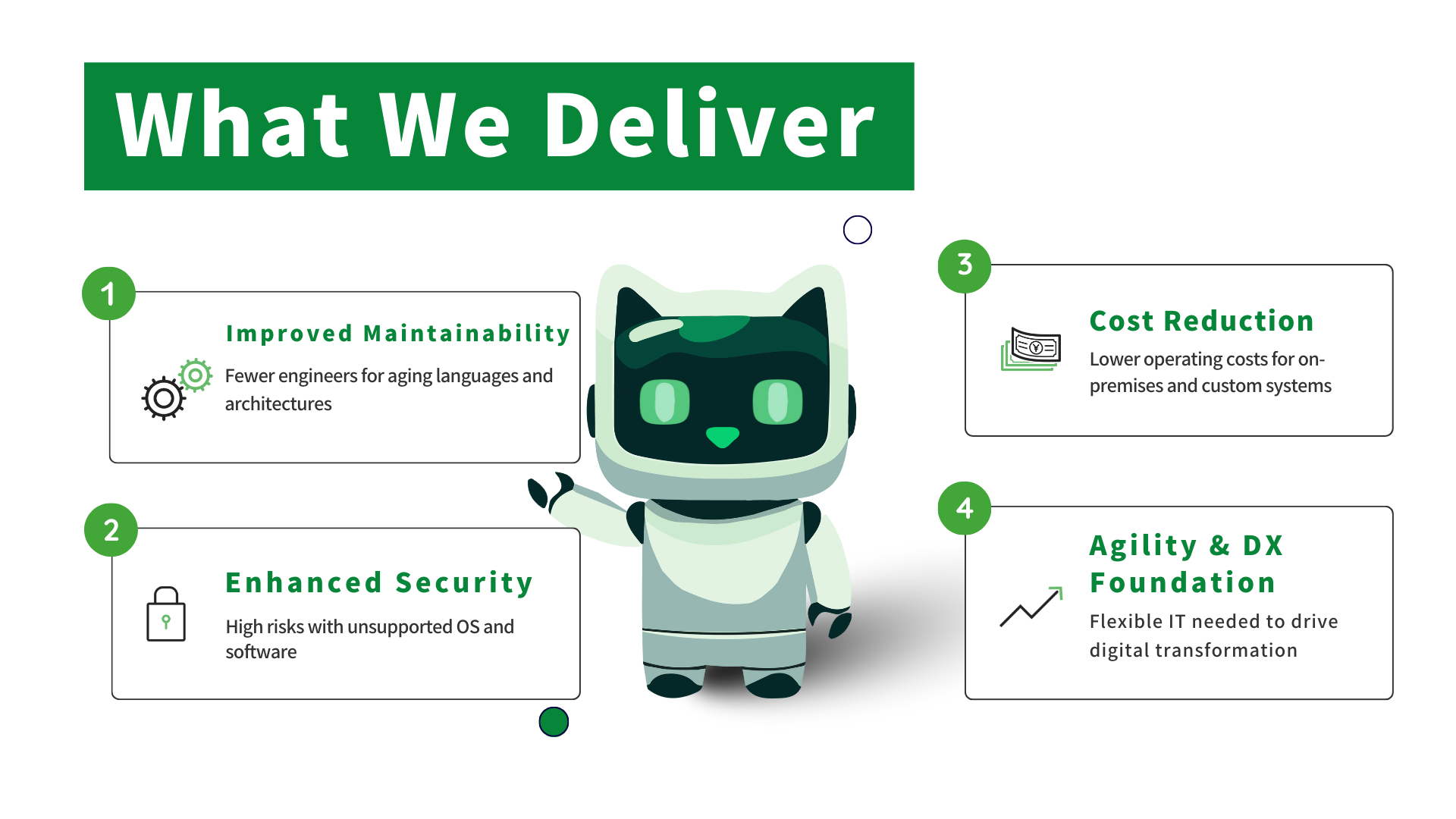 Values from our new service