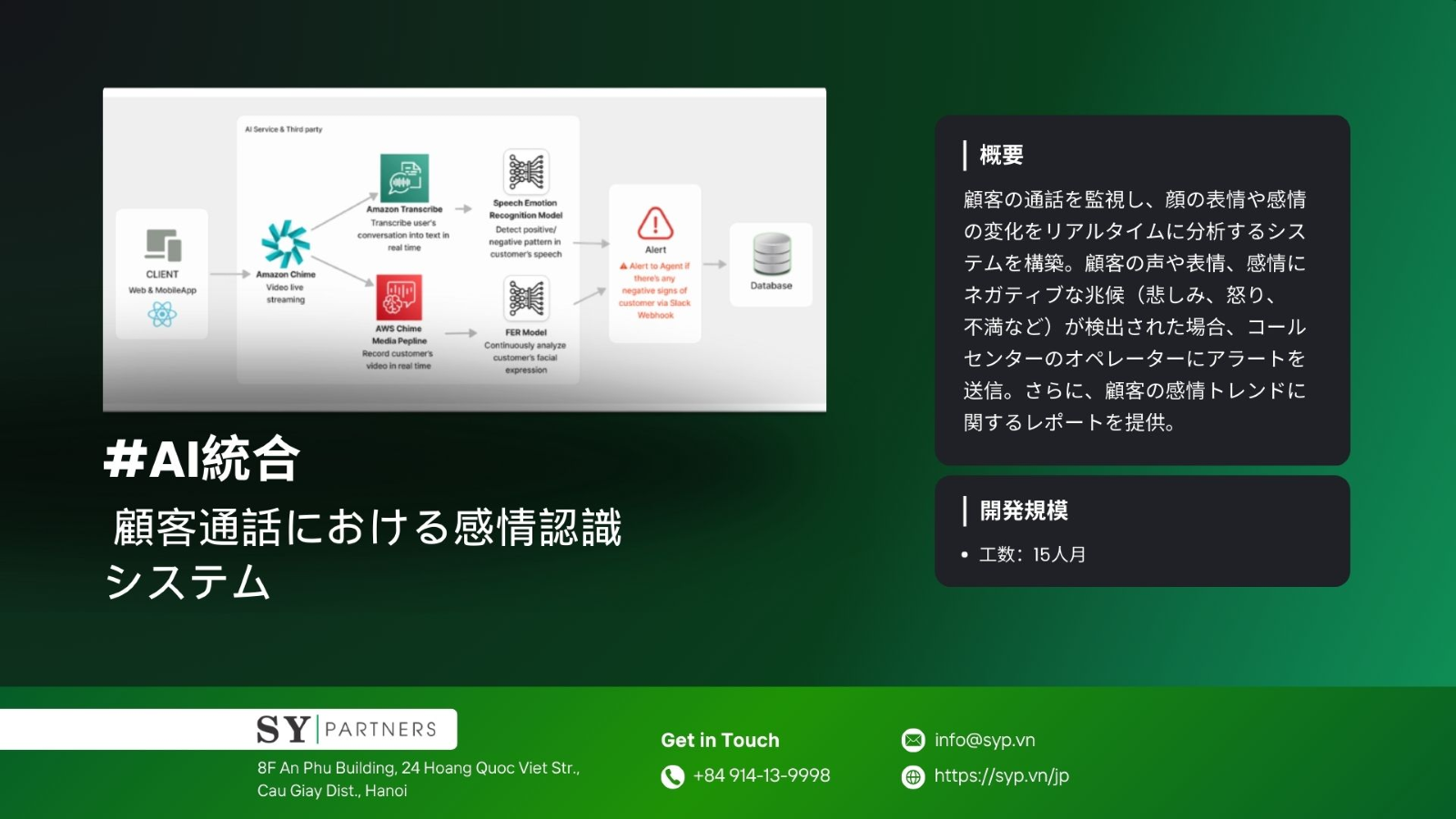 株式会社SY Partnersの実績