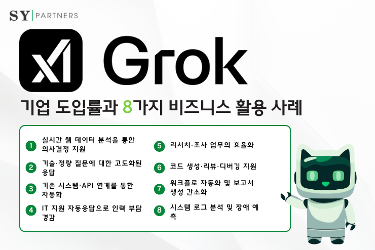 [엔터프라이즈] Grok — 기업 도입 현황 및 8대 활용 시나리오