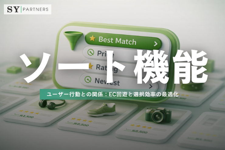 ソート機能コンポーネントとユーザー行動の関係：EC回遊と選択効率の最適化 