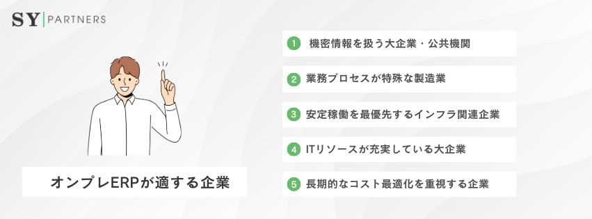 オンプレERPが適する企業