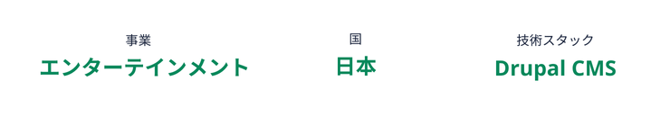 エンターテインメント