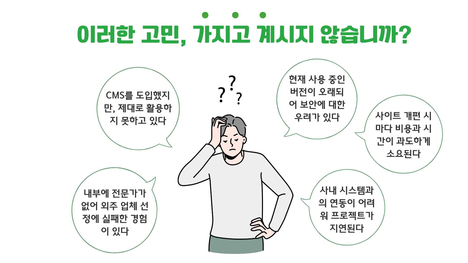 이러한 고민, 가지고 계시지 않습니까?