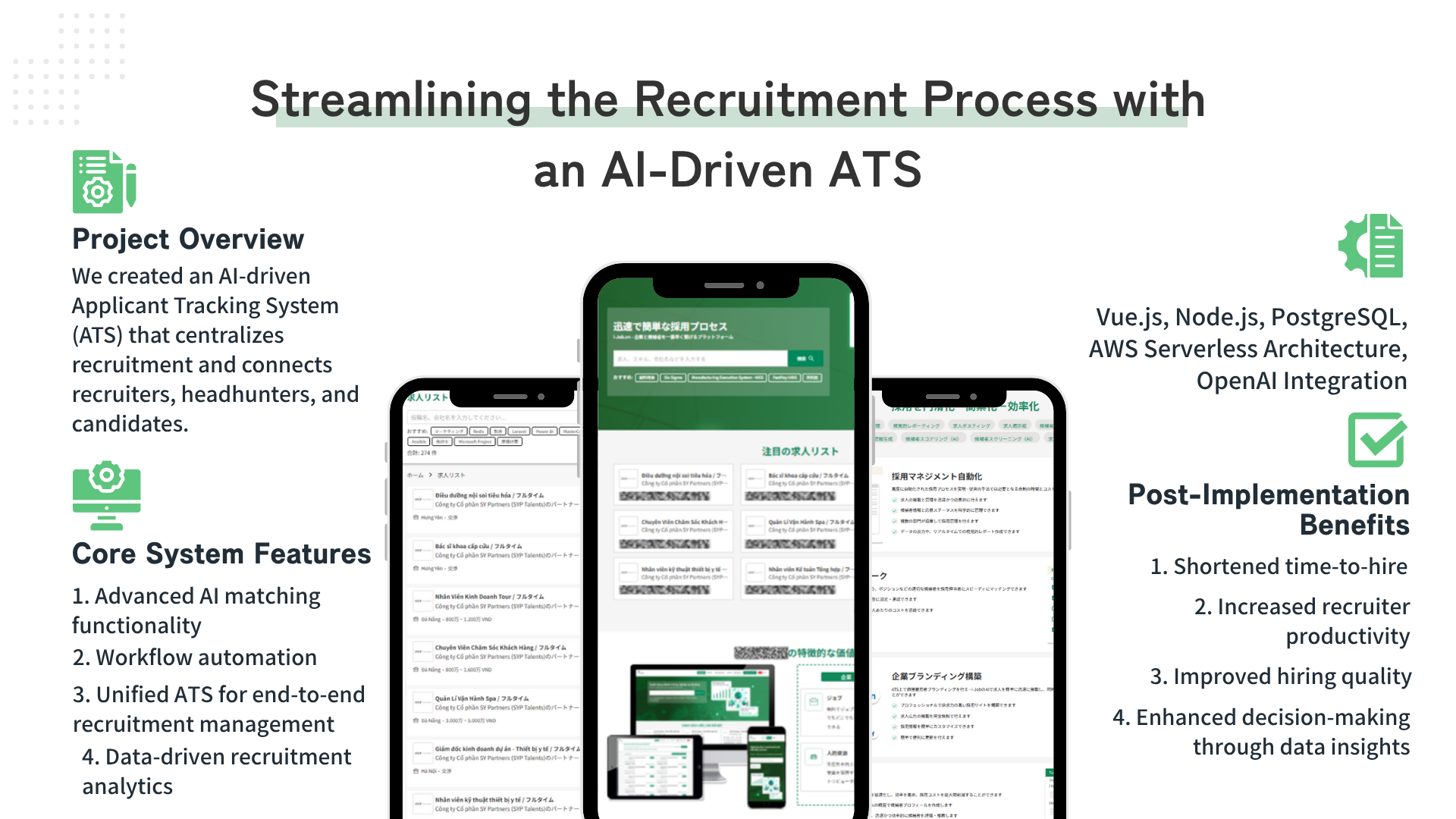 Case Study 3: Streamlining the Recruitment Process with an AI-driven ATS