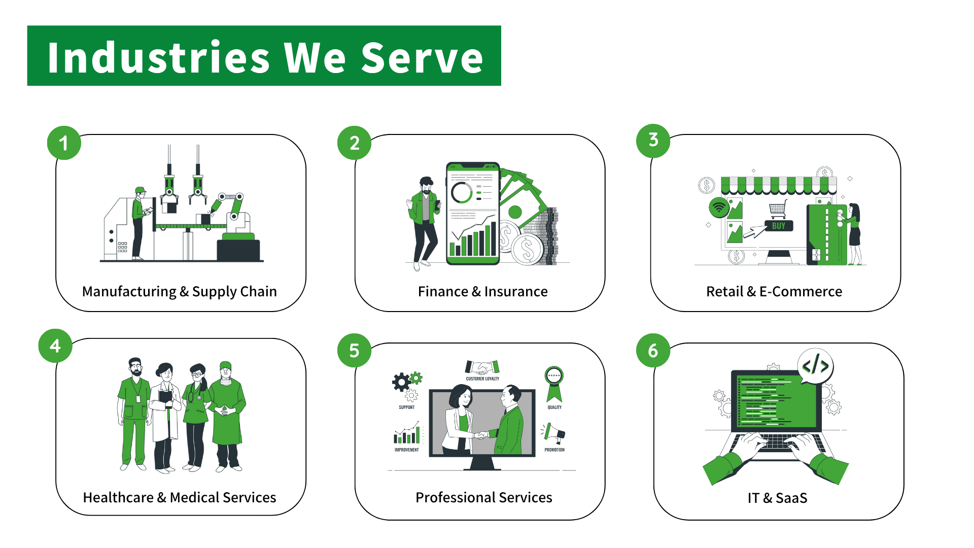Industries We Serve