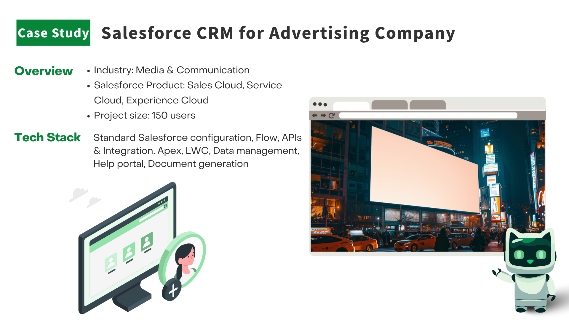 Salesforce CRM for Advertising Company