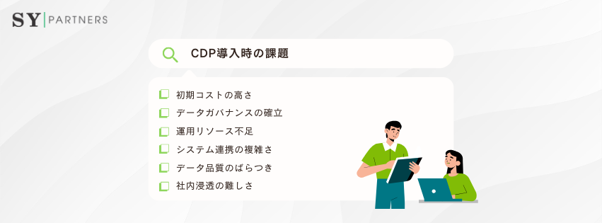 CDP導入時の課題