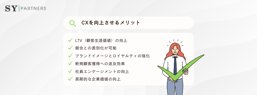 CXを向上させるメリット