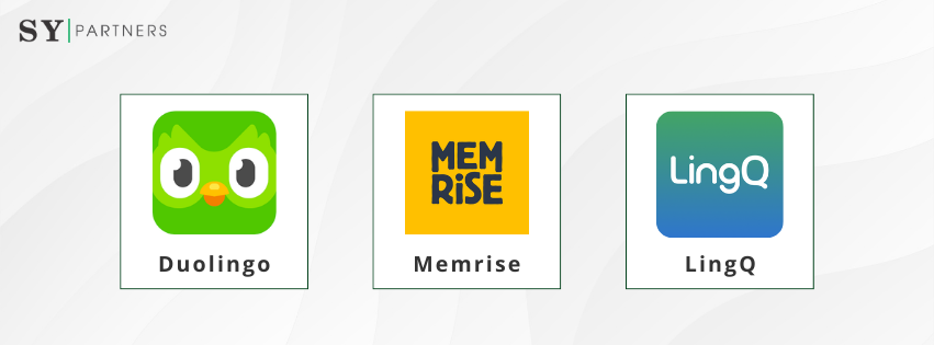 1. Duolingo、Memrise、LingQとは?