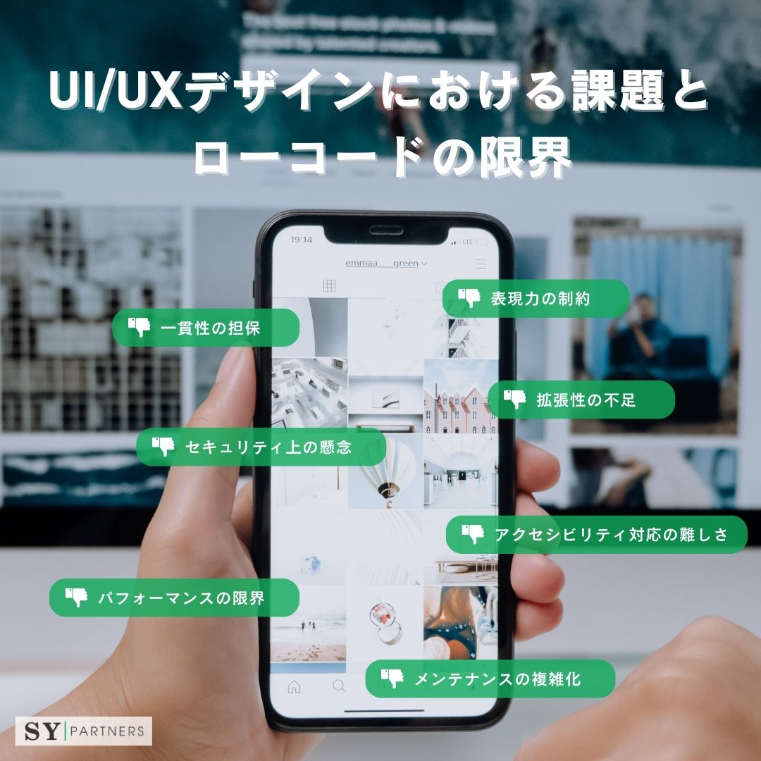 UI/UXデザインにおける課題とローコードの限界