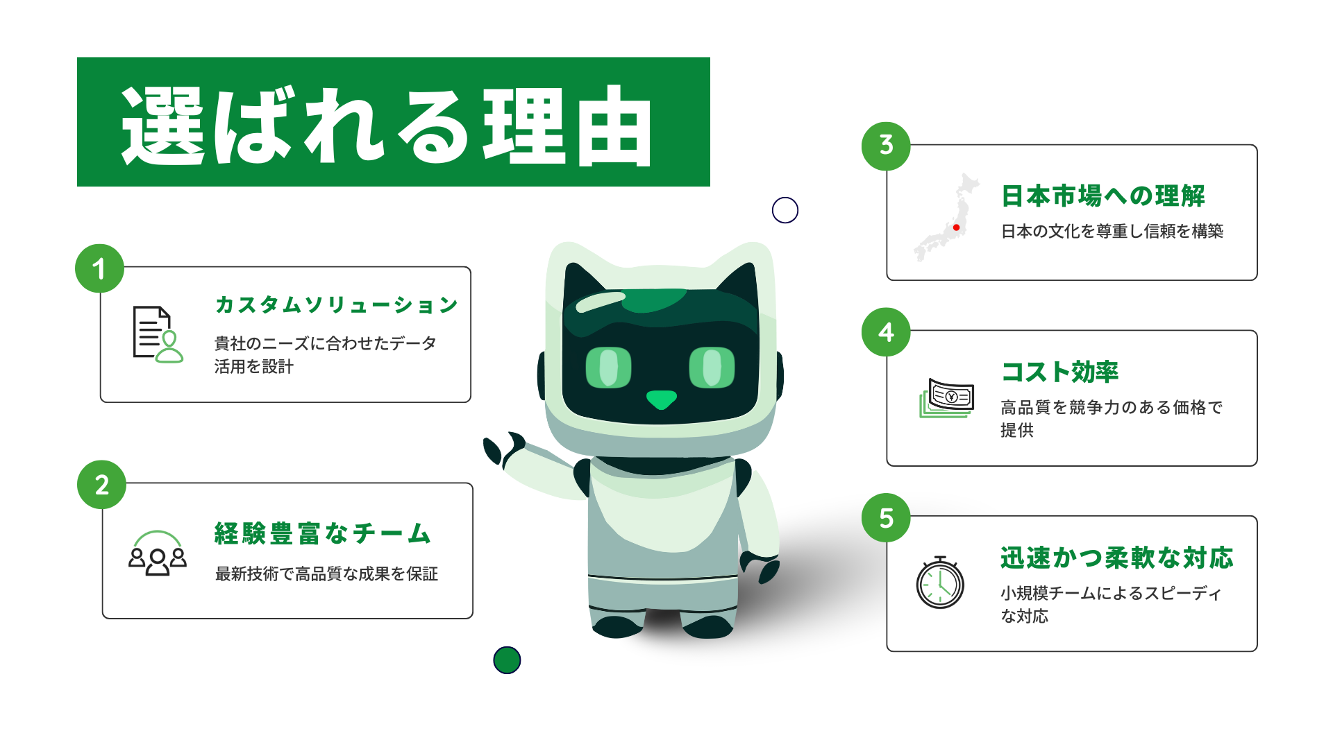 株式会社SY Partners データ・エンジニアリングの選ばれる理由