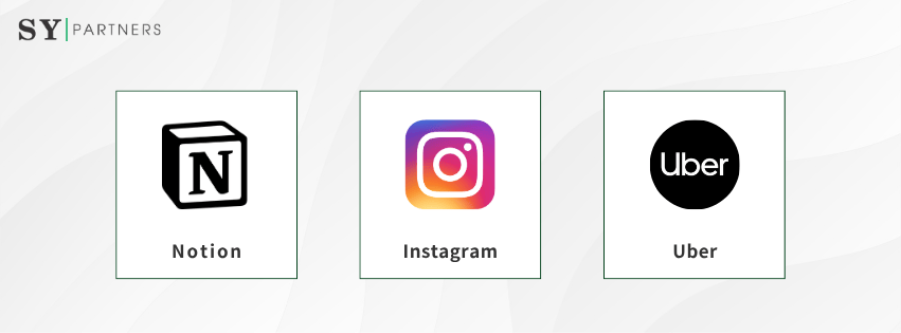 1. Notion、Instagram、Uberとは?