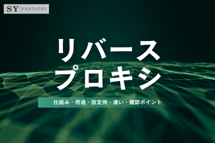 リバースプロキシとは？仕組み・用途・設定例・違い・確認ポイントを徹底解説
