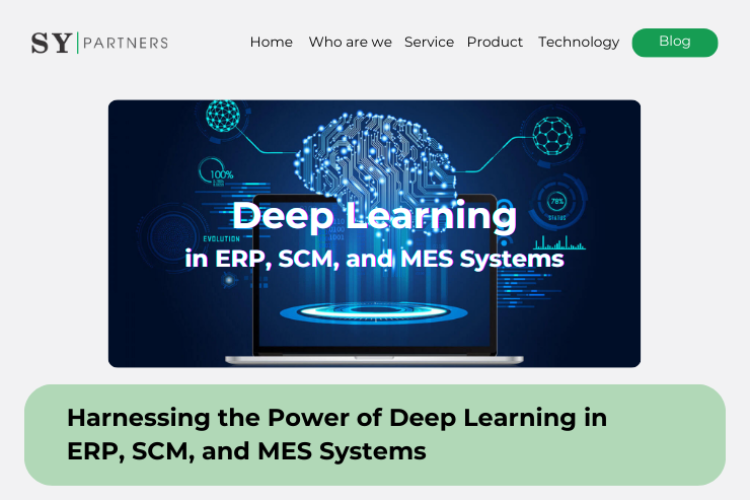 Deep Learning in ERP, SCM, and MES Systems