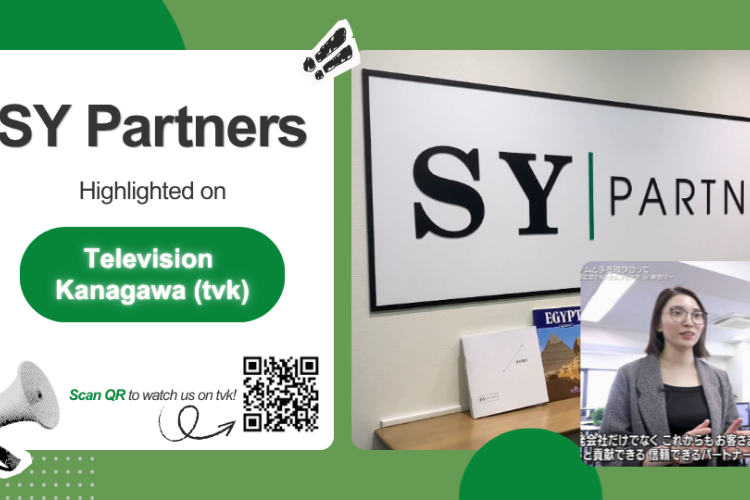 ✨ SY Partners Featured by tvk (Television Kanagawa), Japan